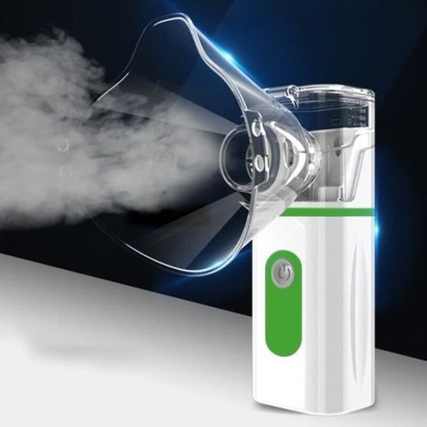 Ultraschallvernebler Für Erwachsene Und Kinder, Geräuscharmer Heiminhalator, Tragbarer Mikrozerstäuber - Bbhb053