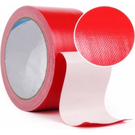 Extra Starkes Reparaturklebeband Aus Rotem Gewebe, 50 Mm X 20 M, Wasserdicht