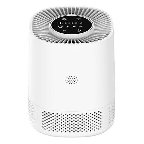 Luftreiniger Für Zuhause Mit 3-in-1-filter, Beseitigt Effektiv Rauch Und Staub, 20 Db Schlafmodus
