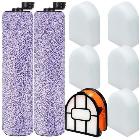 Ersatzbürsten Und Filter – Pzcc – Shark Aw201 Wd201 – 8-teilig – Mikrofaser – Hydrovac-kompatibel