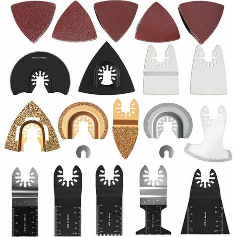 66-teiliges Oszillationssägeblatt-set, Multifunktionswerkzeug-set Mit Zubehör, Universelles Oszillations-multifunktionswerkzeug Mit Schnellverschluss Für Allgemeine Schneidarbeiten