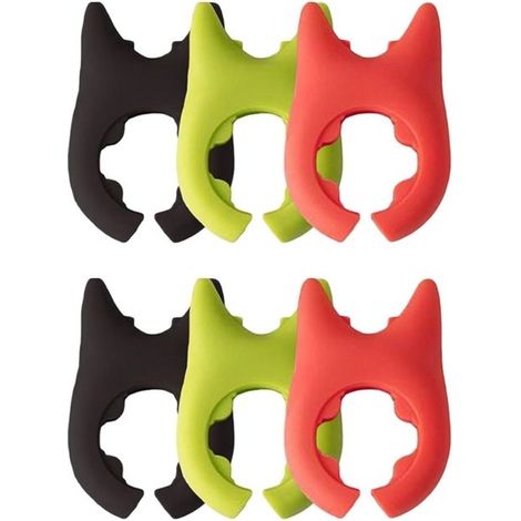 6-teiliger Spatelhalter Mit Deckel- Und Suppenlöffelhalter, Silikon-topfclip Mit Löffelablage
