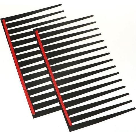 Auto-wimpernaufkleber – Unbekannt – 2er-pack – 29 X 17 Cm – Schwarz – Einfache Montage