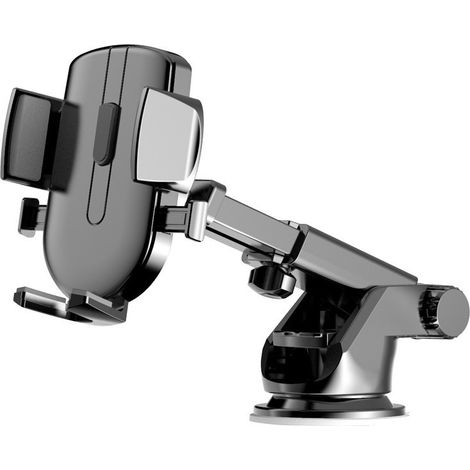 Extrem Leistungsstarker Auto-handyhalter Mit Saugnapf, 360°-drehung Und 1-zoll-halterung Für Smartphones Von 4-7 Zoll.