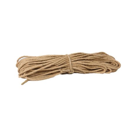 Natürliches Juteseil 14 Mm X 10 M, Ideal Für Gartenarbeit, Heimwerkerprojekte Und Handgefertigte Katzenkratzbäume