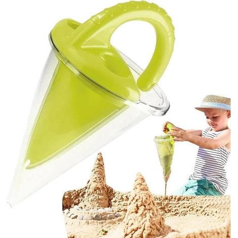 Sandstreutrichter – Spielzeug Zum Mischen Von Sand Und Wasser