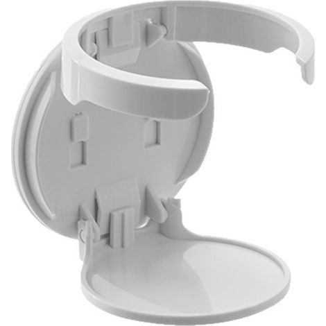 Faltbarer Becherhalter, Weiß, Aufbewahrungsgestell Für Eine Einzelne Tasse/ein Wasserglas/einen Kaffeebecher, Autobecherhalter, Wandregal Ohne Bohren.
