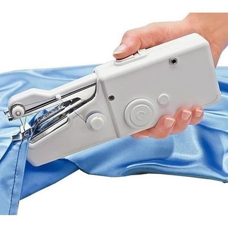 Tragbare Mini-nähmaschine Für Zuhause Und Reisen, Handnähgerät, Kabelloses Nähgerät Für Kleidung, Schnelles Nähen Für Bastelarbeiten