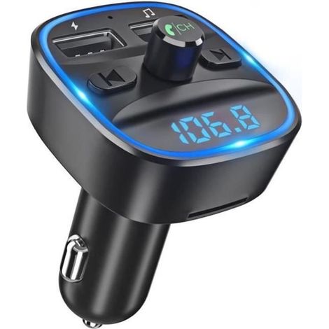 Bluetooth-fm-transmitter – Cloudsemi – Radioadapter – Kfz-ladegerät – Freisprecheinrichtung – Sd/usb