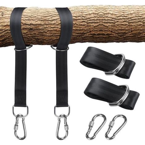 Hängematten-aufhängegurte – Zhike – Wasserdichtes Nylon – Baumschutz – 1 Paar