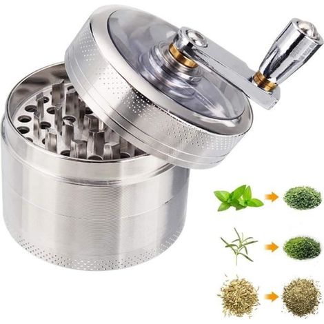 55-mm-gewürzmühle, 4-teiliges Mühlen-set Zum Mahlen Von Pfeffer, Gewürzen, Salz, Kaffee Und Kräutern
