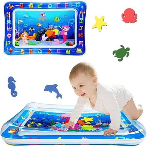 Aufblasbare Baby-wassermatte, Baby-spielmatte, Baby-spielzeug-wassermatte, 66 X 50 Cm