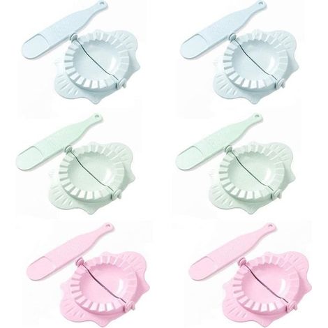 Ravioli-formen – Teigtaschenformer – 6-teilig – Pp-material – Einfache Handhabung – Vielseitig Einsetzbar