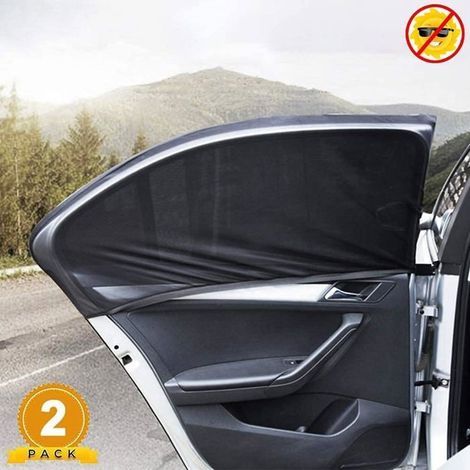 Universelle Sonnenschutzblenden Für Autofenster, 2er-set Sonnenschutzblenden Für Die Hinteren Seitenfenster Für Babys Und Familien.