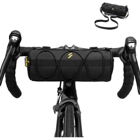 Fahrradlenkertasche, Multifunktionale Rahmentasche, Lenkertasche Mit Schultergurt Für Mountainbikes, Hybridräder Und Rennräder