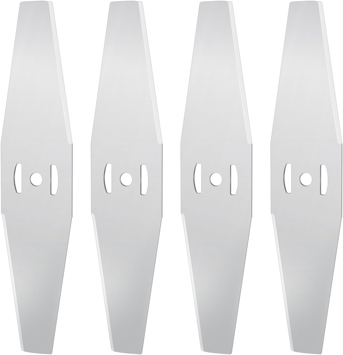 Tinor – Edelstahl-freischneiderklingen – 4er-pack – 5-mm-loch – Für Rasentrimmer Und Rasenmäher