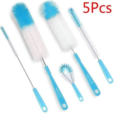 Flaschenbürste, Reinigungsbürste, Lange Bürste Zum Waschen Von Wasserflaschen, Flaschen Mit Schmalem Hals - (1 Set)