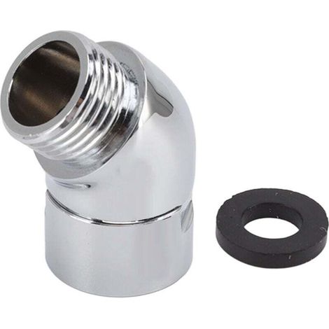 Duschkopf-winkelstück, 135°-winkelanschlussadapter G1/2 Zoll, Für Standard-g1/2-zoll-duschsysteme, Duscharm, Duschkopf Und Schlauch