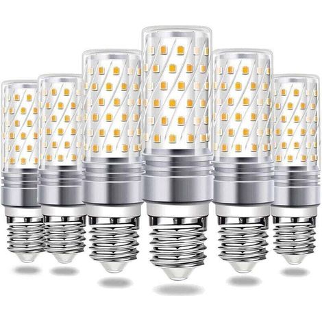 Enowelir 6er-pack E27 12w Led-lampen, Entspricht 100w Halogen, 1200lm, Kaltweiß 6000k, 360° Abstrahlwinkel, 220-240v