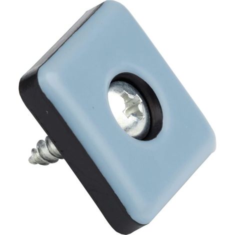 Teflon-möbelgleiter Mit Schrauben │ 20 Stück │ Rechteckig │ 30 X 30 Mm │ Bodenschutz │ Ptfe-gleiter │ Teflon-gleiter