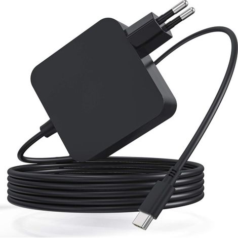Enowelir 65w Usb-c Laptop-ladegerät Für Asus, Lenovo, Thinkpad, Acer Chromebook, Macbook Pro/air, Ipad, Dell, Huawei Matebook Mit 1,8 M Usb-c-zu-usb-c-kabel