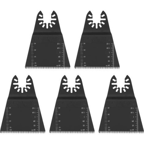 Oszillierende Werkzeugblätter, 5 Stück, 65 Mm, Multitool-oszillationssägeblätter, Schnellwechsel-universal-sägeblattset Für Metall, Holz Und Kunststoff.