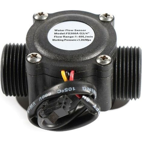 G3/4'' 6-punkt-turbinen-durchflussmesser-anzeigesensor, Außengewinde, 1-60 L/min