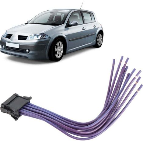 Enowelir Heizungsgebläsemotor-widerstandskabelbaum, Kompatibel Mit Renault Clio, Megane, Scenic, Twingo