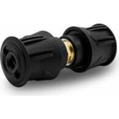 Enowelir Hochdruck-schnellanschluss-doppelkopf-schlauchadapter Für Hochdruckreiniger, 2-teiliges Set