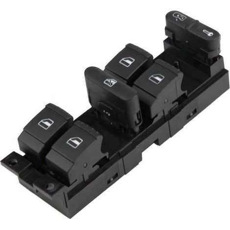 Enowelir Elektrischer Fensterheber-hauptschalter, Für Golf Jetta Bora Passat B5 Seat Leon Toledo 1999 – 2006
