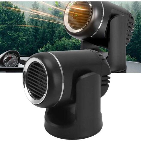 Enowelir Tragbarer Windschutzscheiben-entfroster Und -entfeuchter 12v 120w Schnellheizung Für Die Luftreinigung Im Auto