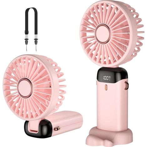 Csparcv Tragbarer Usb-ventilator (pink)