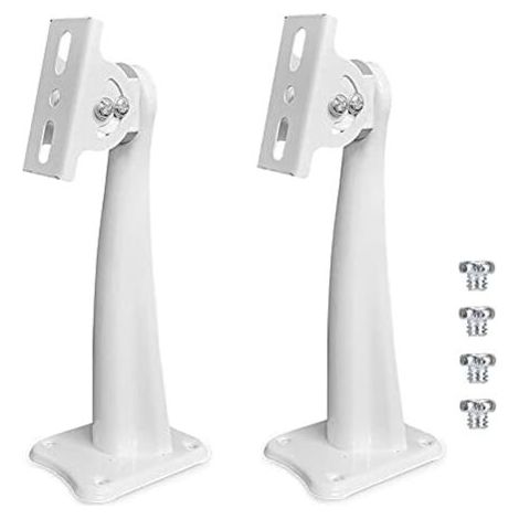 Csparcv 18,5 X 7 Cm 2-teilige Verstellbare Kamera-wandhalterung, Robust, Wasserdicht, 360°-drehung, Einfache Bedienung Für Cctv-ccd-überwachungssysteme