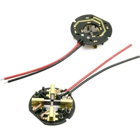 Enowelir 2er-pack Ersatzkohlebürsten Für Milwaukee Hd18pd, Hd18dd, C18id, C18pd Und C18iw Akku-bohrschrauber