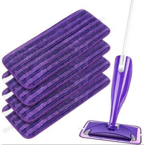 Enowelir 4 Wiederverwendbare, Waschbare Mikrofasertücher Für Swiffer Wetjet Wischmopps