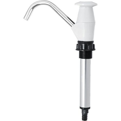 (weiße) Trinkwasserpumpe, Handwasserpumpe, Manuelle Druckwasserpumpe, Wasserpumpe Für Wohnwagenspülen, Doppelhub-handpumpe Für Campinganhänger, Ersatzpumpe Für Camping