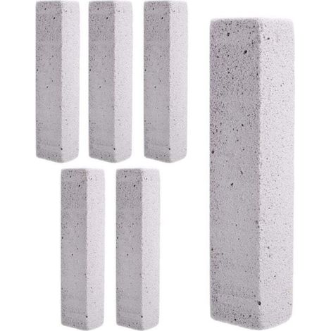 Set Mit 6 Bimssteinbürsten Zur Reinigung Von Toiletten, Entfernung Von Kalk, Rost Und Wasserflecken