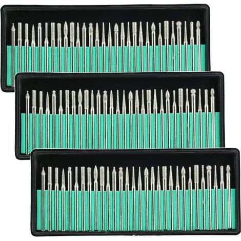 Memkey – Diamantbohrer Für Glas, Metall Und Stein – 90-teiliges Set 3 Mm (1/8 Zoll) – Für Schmuckherstellung Und Präzisionsarbeiten – 8 Zoll