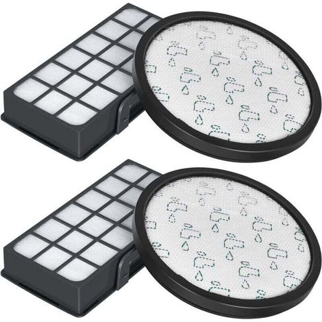 Enowelir Ersatz-hepa-filter Für Rowenta Staubsauger Modell Ro69xx, 2er-packung Zr006001