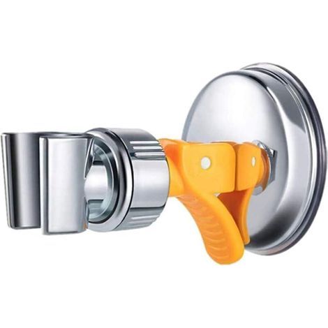 Duschhalterung Mit Saugnapf, Verstellbarer, Um 360° Drehbarer Duschkorb, Duschhalterung Mit Starker Saugkraft, Universelle Wandhalterung Für Duschköpfe, Badezimmeraccessoire (gelb) - Fei Yu