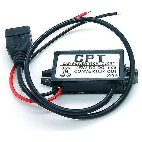 12v Auf 5v Dc/dc-wandlermodul, 3a 15w Usb-ausgangsnetzteil Hfmqv
