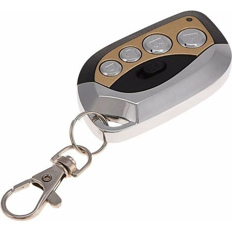 433,92 Mhz Universeller Drahtloser Fernbedienungsduplikator Für Elektrische Garagentore, Türfernbedienungen Und Schlüsselanhänger (gv608, Gold)