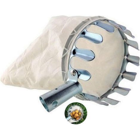 Obstpflückwerkzeug, Obstpflücker, Gartenpflückwerkzeug Aus Metall Mit Auffangsack Für Die Ernte Von Äpfeln Und Birnen, Gartenwerkzeug - Fei Yu