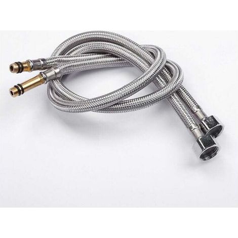 Linghhang – Geflochtener Edelstahlschlauch 304 – 80 Cm Länge – Sanitärschlauch Für Mischbatterie-spülbecken – Korrosionsbeständig