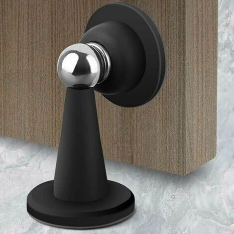 Aiperq – Magnetischer Türstopper Aus Silikagel – Selbstklebend Und Abwaschbar – Reduziert Schließgeräusche – Für Wände Und Böden