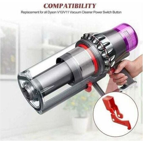 Aiperq – Ersatz-auslöseschalter Für Dyson V10 V11 Staubsauger – 2er-pack – Verstärktes Material Für Erhöhte Haltbarkeit