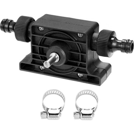 Memkey – Bohrmaschinen-pumpe Für Wasser Und Öl – Fördermenge 30 L/min Bei 3000 U/min – Gehäuse Aus Abs Und Aluminiumlegierung – Einfache Installation Für Aquarien Und Springbrunnen