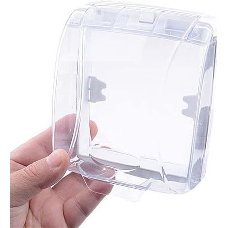 Wasserdichte Türklingelabdeckung, Transparentes Schutzgehäuse, Kabellos, Zur Wandmontage, Regensichere Abdeckung Für Außentürklingeln, Wasserdichtes Gehäuse Für Zutrittskontrollsysteme