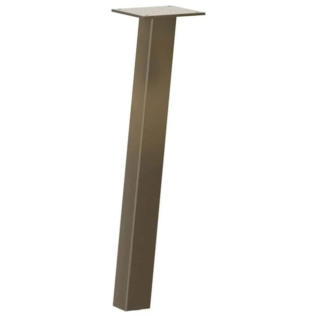 vidaXL Couchtischbeine 4 Stk Naturstahl 30 cm Stahl 4012487