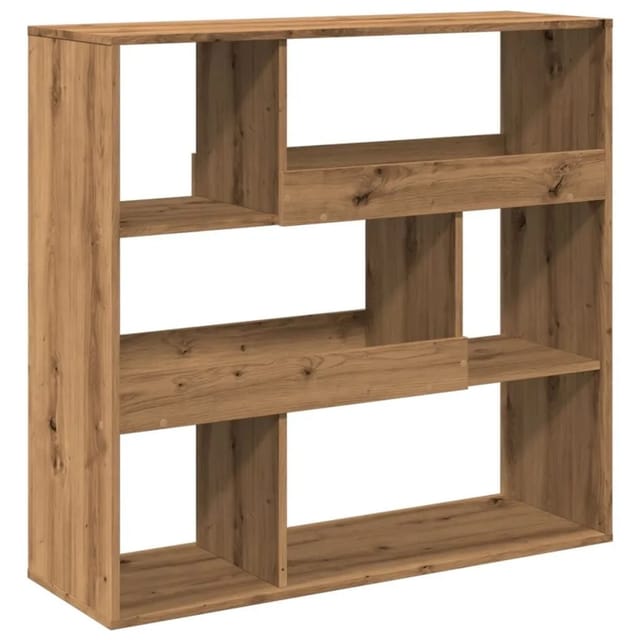vidaXL Bücherregal/Raumteiler Artisan-Eiche 100x33x94,5 cm 854444